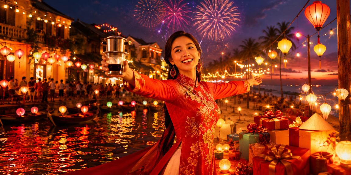 Người chơi xem FAQ cá cược tại quán cà phê Hội An